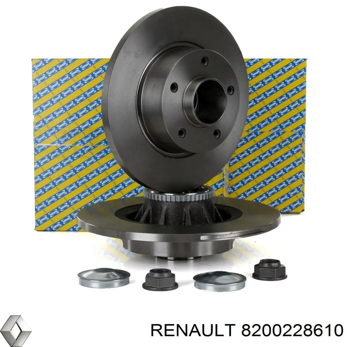 Купити 8200228610 Renault (RVI) Диск заднього гальма