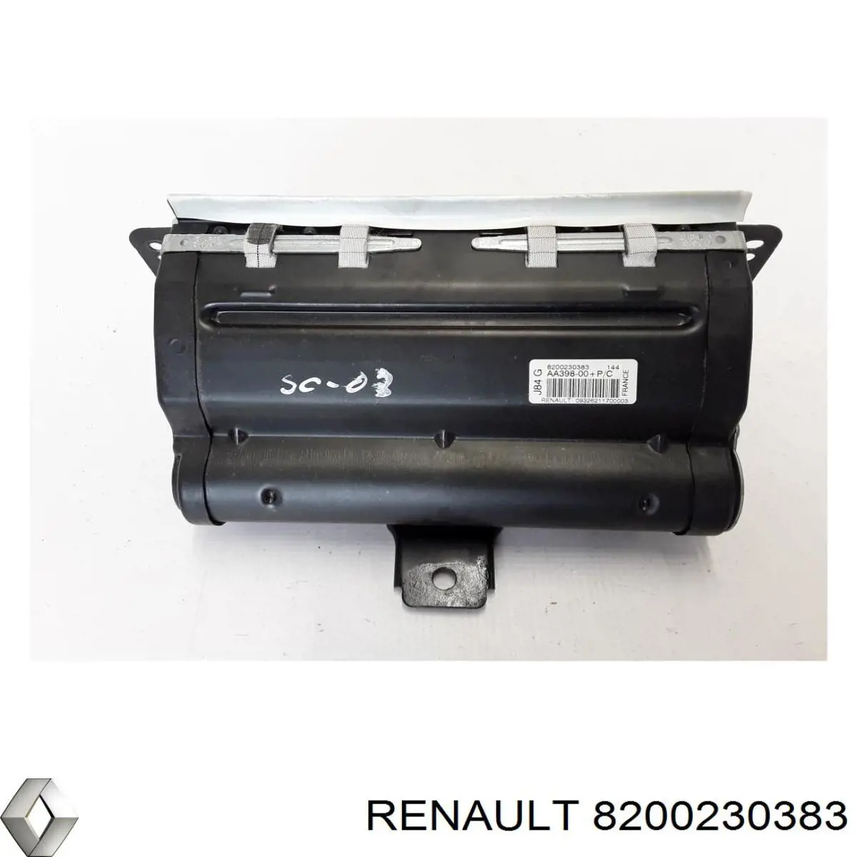 Подушка безпеки бокова Renault (RVI) 8200230383 ціна, від 19.00 USD
