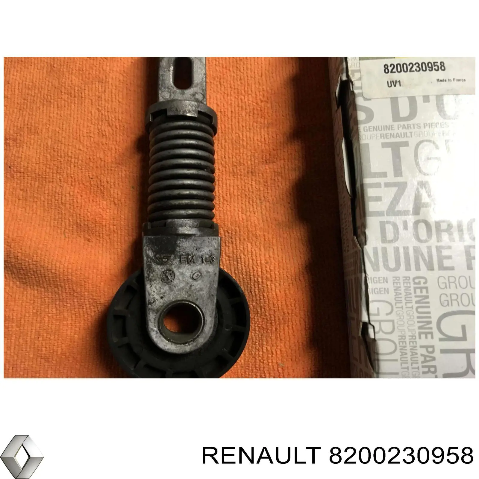 Натягувач приводного ременя Renault (RVI) 8200230958 ціна, від 56.97 USD
