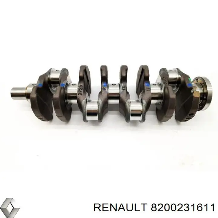 Колінвал 8200231611 Renault (RVI)