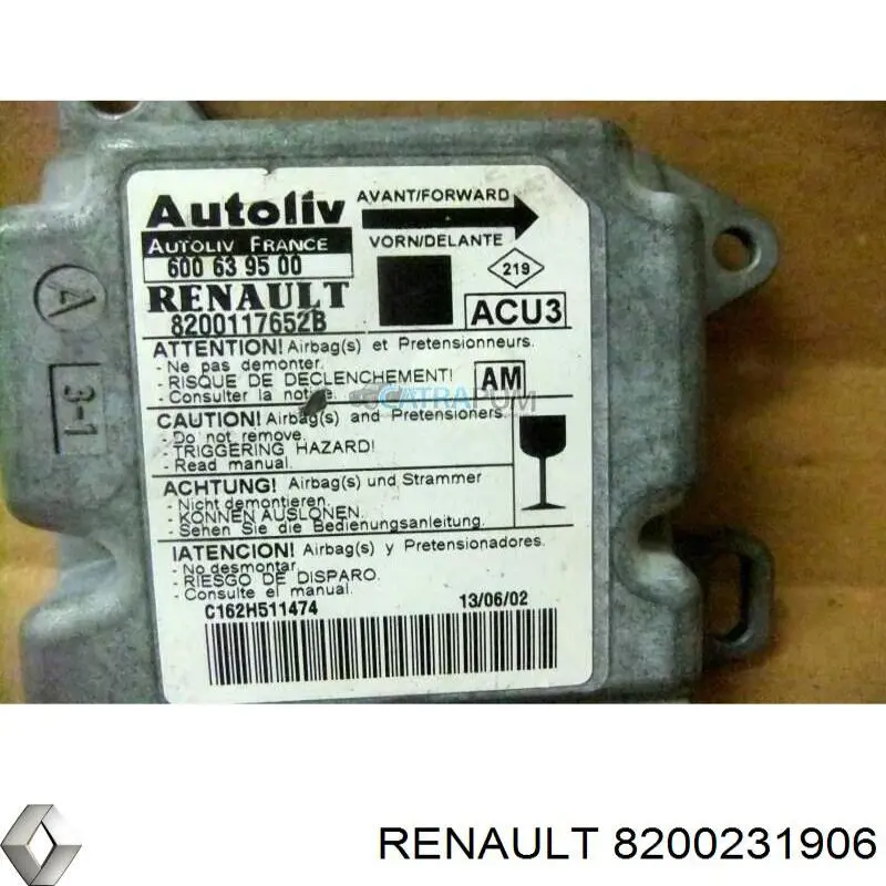 Купити 8200231906 Renault (RVI) 
