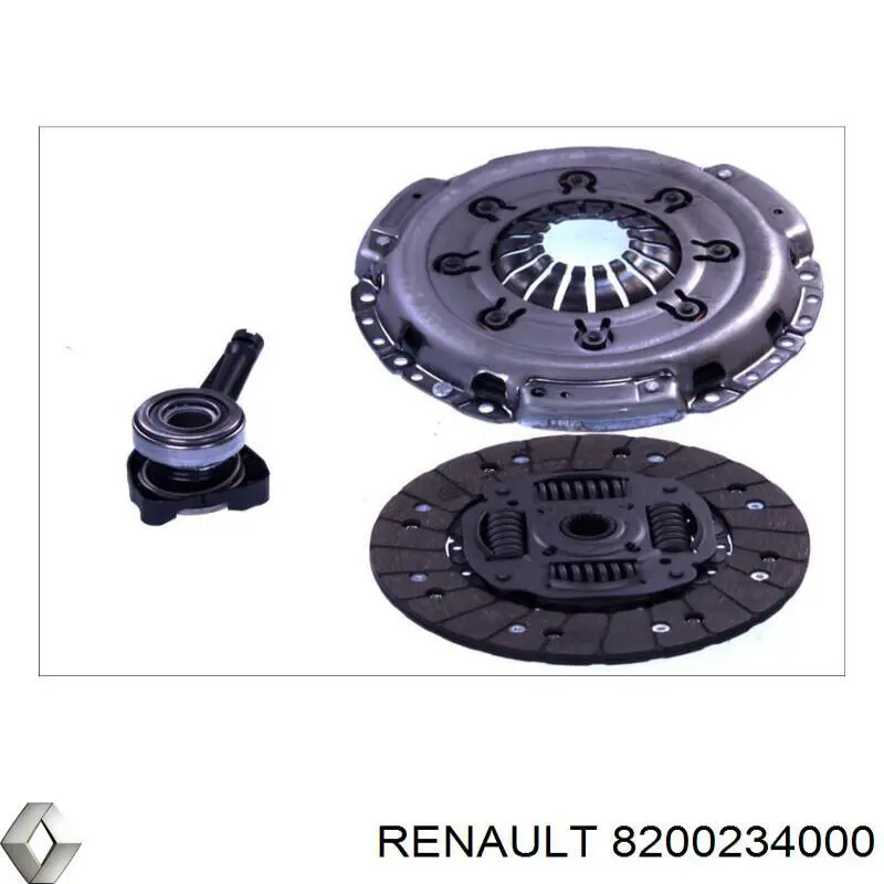 Корзина зчеплення 8200234000 Renault (RVI)