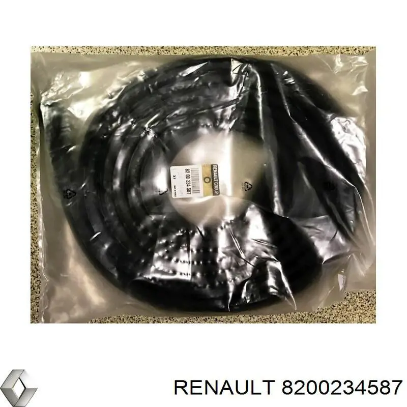 Ущільнювач двері передньої (на кузові) Renault Master 2 (HD, FD) (Рено Мастер)