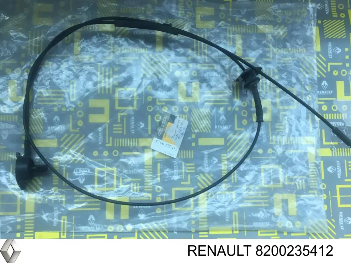 8200235412 Renault (RVI) трос відкриття капота