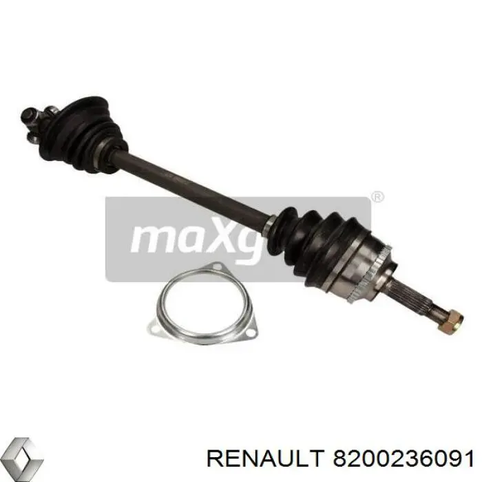 Купити 8200722155 Renault (RVI) Ліва піввісь