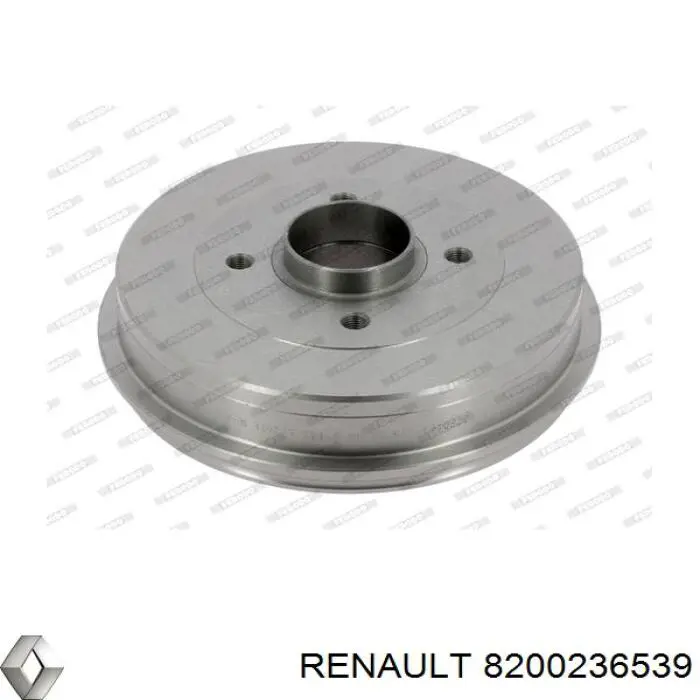 8200236539 Renault (RVI) барабан гальмівний задній