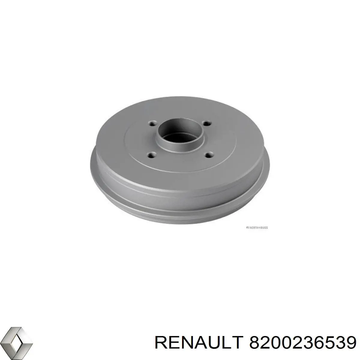 Купити 8200236539 Renault (RVI) Барабан гальмівний задній