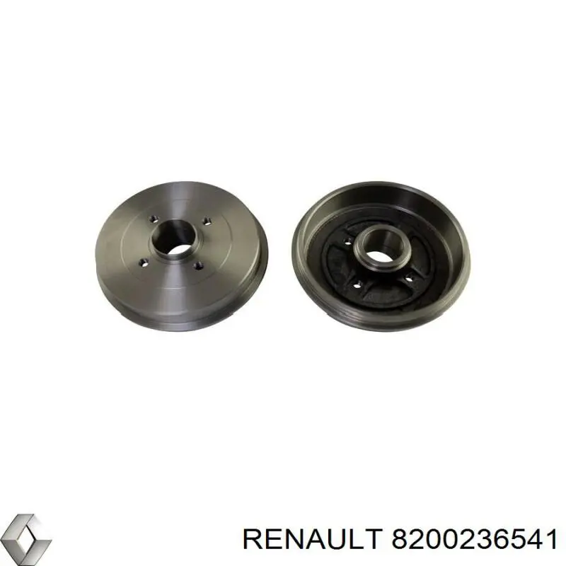 Купити 8200236541 Renault (RVI) Барабан гальмівний задній