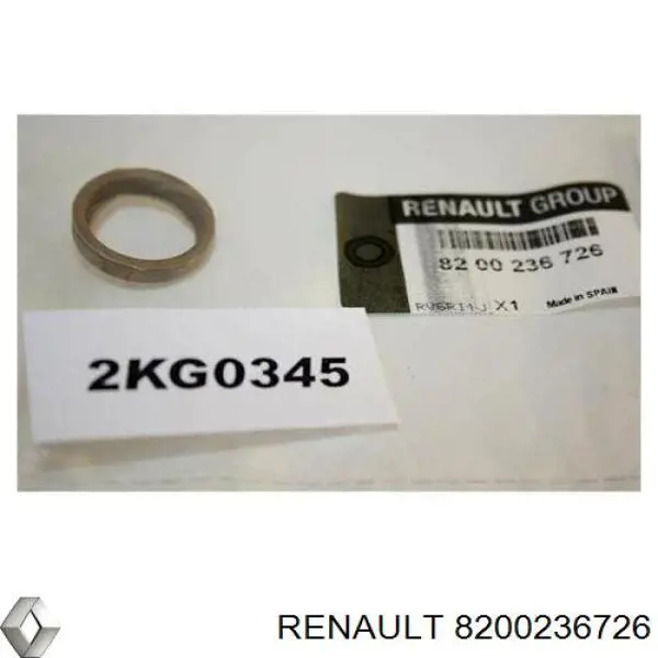 8200236726 Renault (RVI) прокладка впускного колектора
