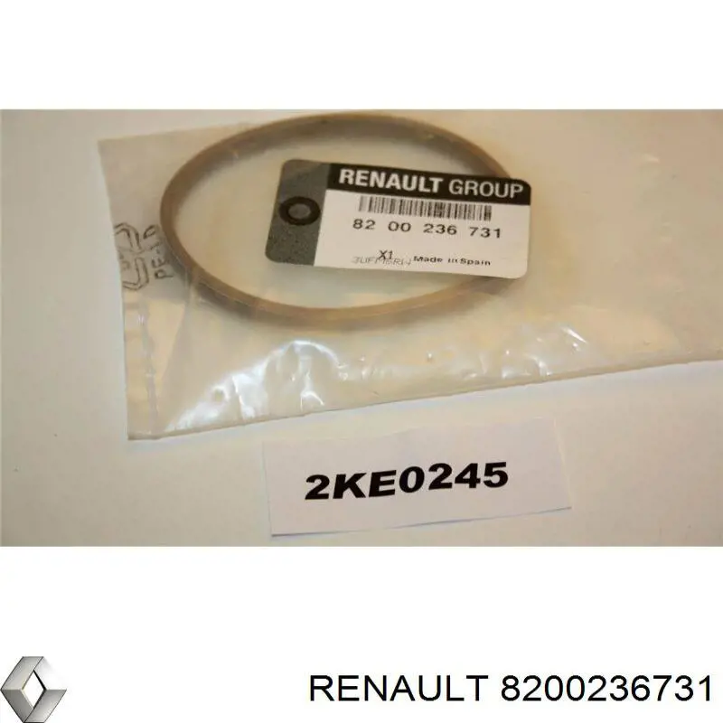 Прокладка дросельної заслінки Renault Megane 2 (LM0) (Рено Меган)