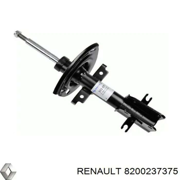 Амортизатор передній 8200237375 Renault (RVI)