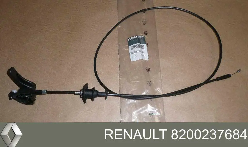 Трос відкриття капота Renault (RVI) 8200237684 ціна, від 16.73 USD