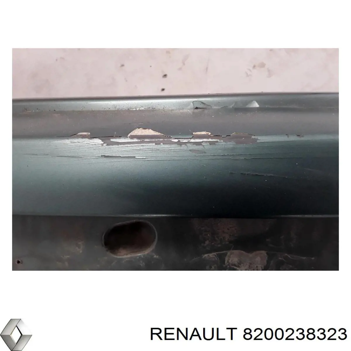 Купити 8200238323 Renault (RVI) Задній бампер