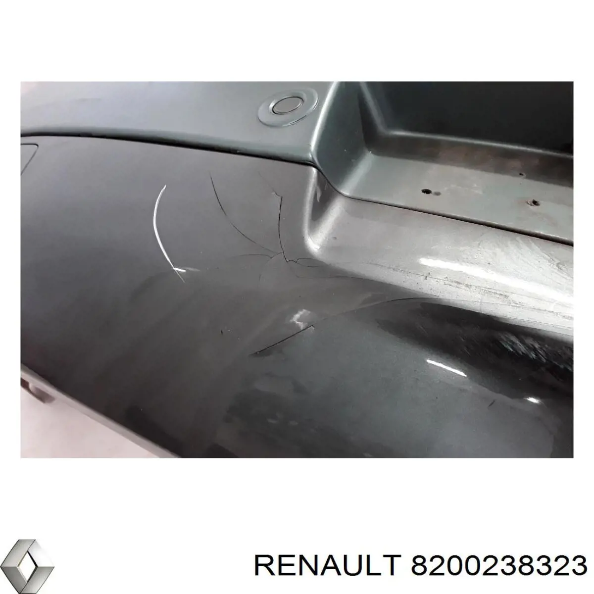 Кожух бампера заднього Renault (RVI) 8200238323 ціна, від 100.69 USD