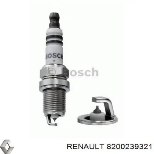 Свічки автомобільні Renault (RVI) 8200239321 ціна, від 10.35 USD