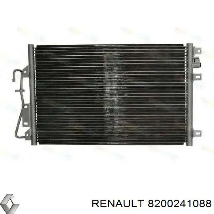 Радіатор кондиціонера 8200241088 Renault (RVI)