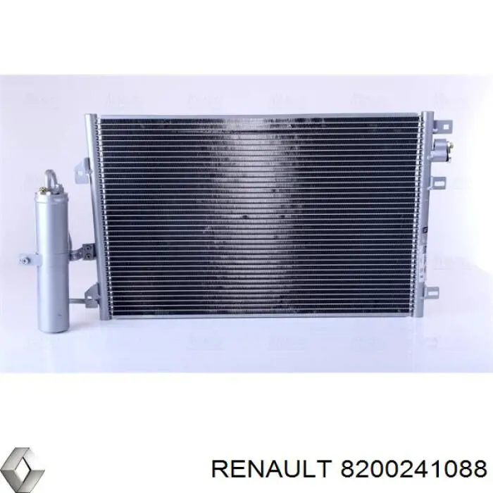 Радіатор кондиціонера 8200241088 Renault (RVI)