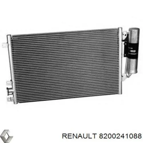 Конденсатор кондиціонера Renault (RVI) 8200241088 ціна, від 78.42 USD
