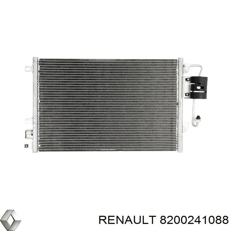 Радіатор охолодження кондиціонера Renault (RVI) 8200241088