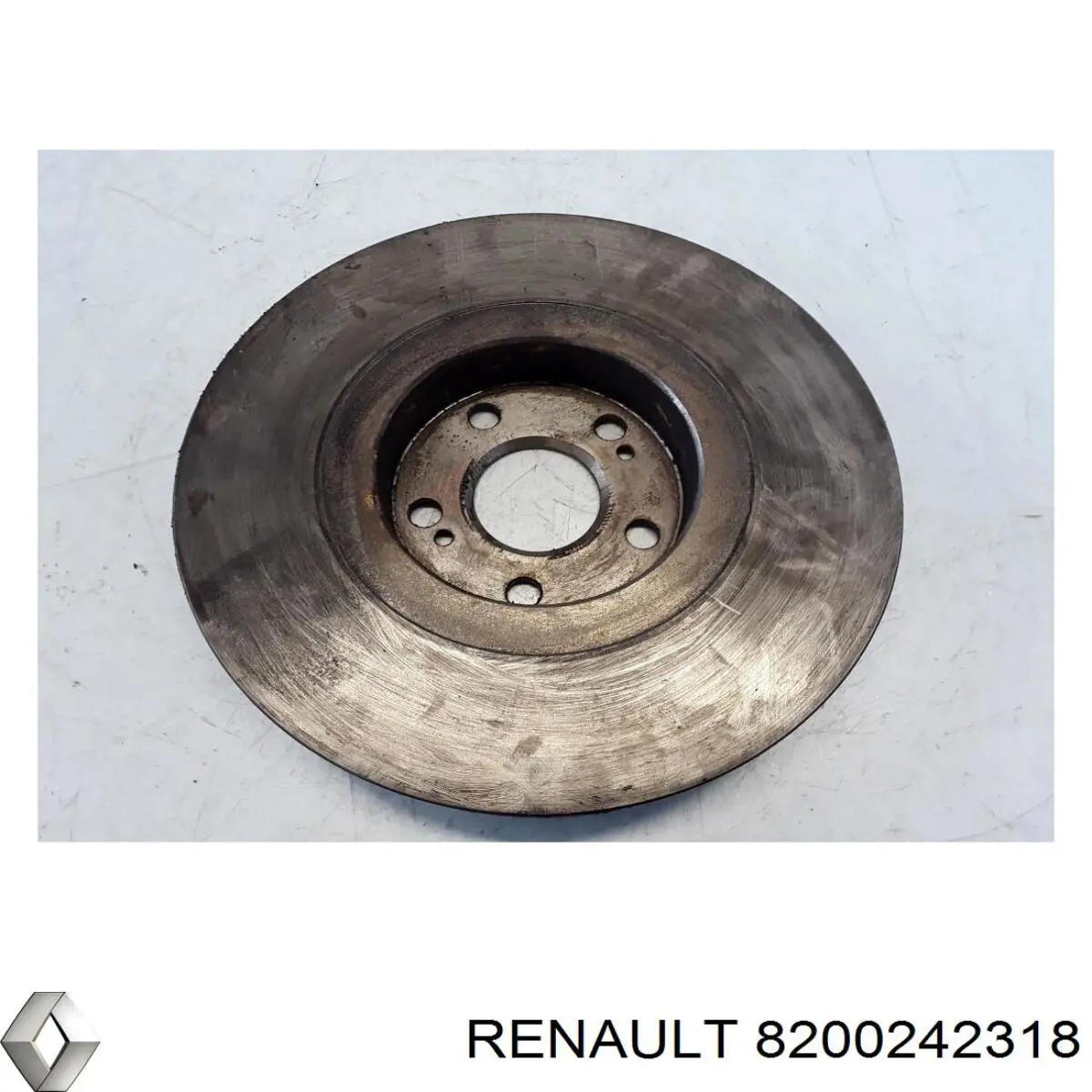 Гальмівні диски передні 8200242318 Renault (RVI)