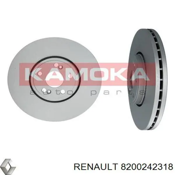 8200242318 Renault (RVI) Гальмо дискове переднє