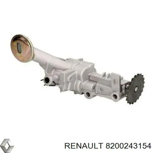 Насос масляний 8200243154 Renault (RVI)