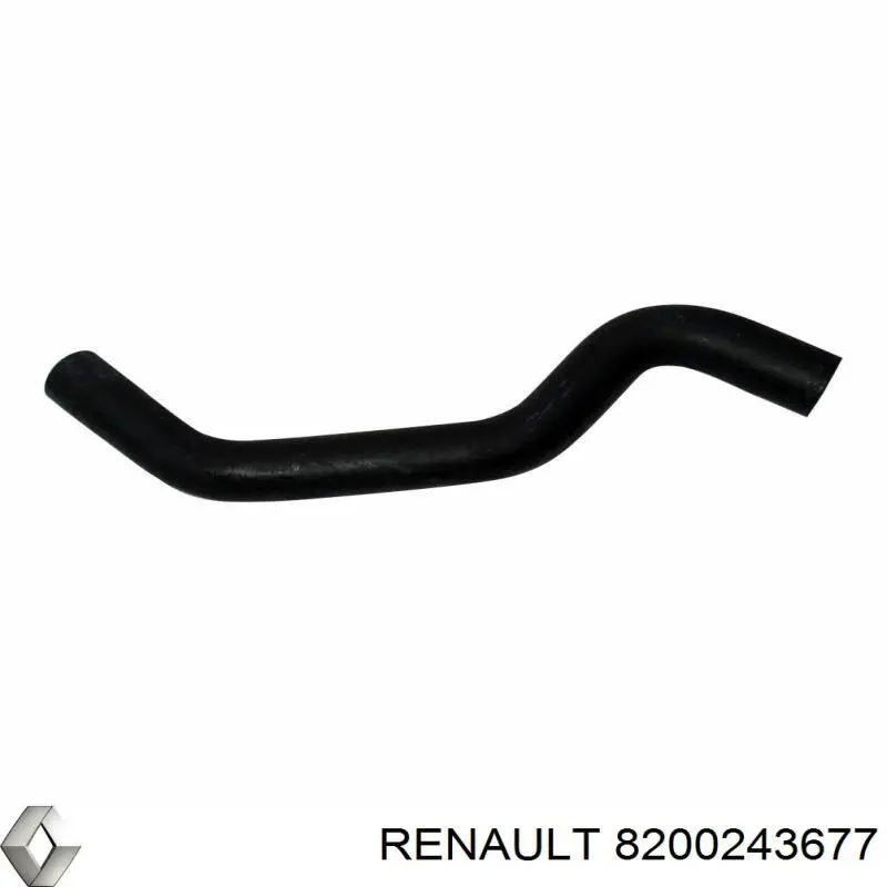 Шланг/патрубок радіатора охолодження, верхній Renault (RVI) 8200243677 ціна, від 20.56 USD