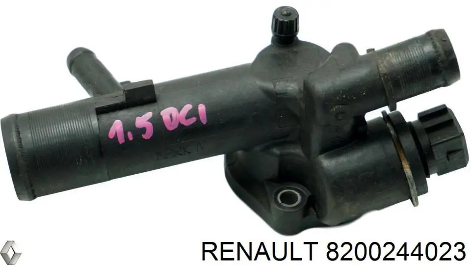 8200244023 Renault (RVI) Корпус термостата в зборі