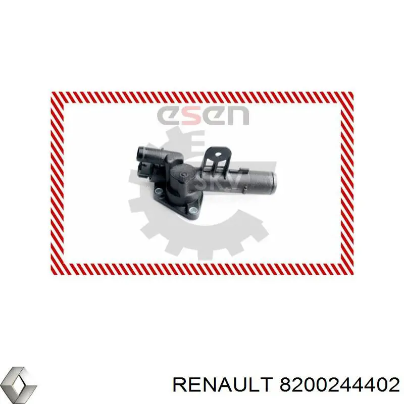 Купити 8200244402 Renault (RVI) Корпус термостата
