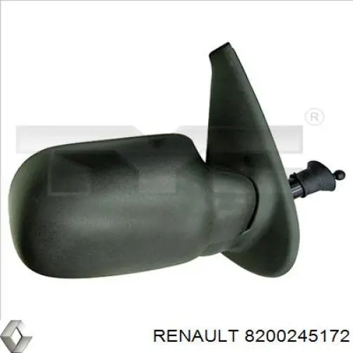 Накладка правого дзеркала заднього виду Renault (RVI) 8200245172 ціна, від 6.52 USD