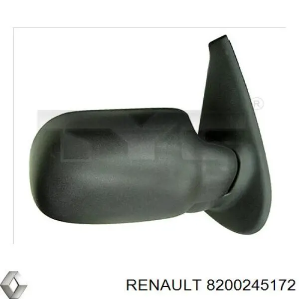 Купити 8200245172 Renault (RVI) Накладка/кришка дзеркала заднього виду, права