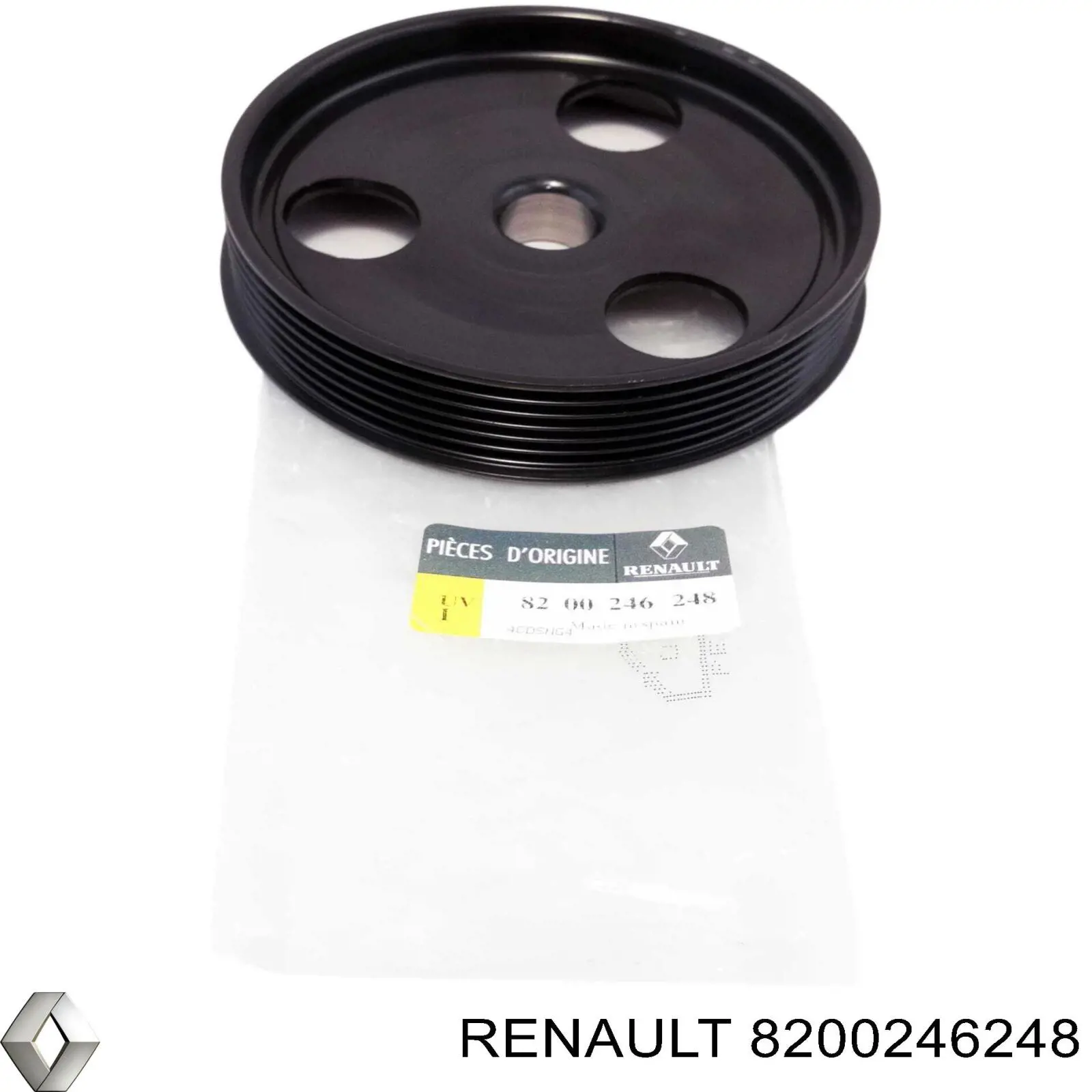 Купити 8200246248 Renault (RVI) Шків насосу гідропідсилювача керма (ГПК)