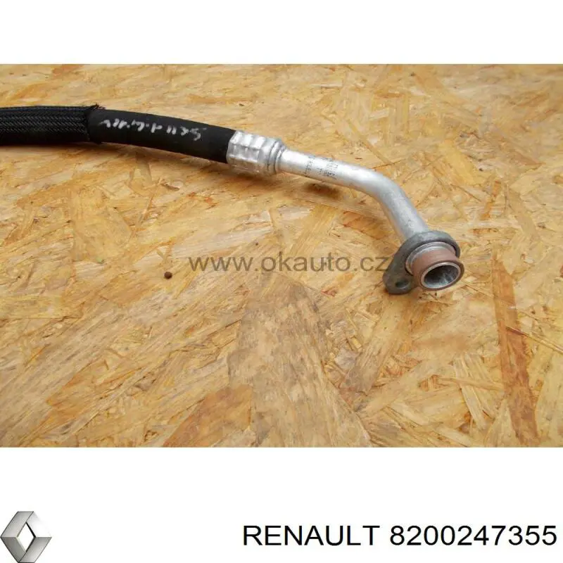Купити 8200247355 Renault (RVI) Шланг кондиціонера, від випарника до компресора