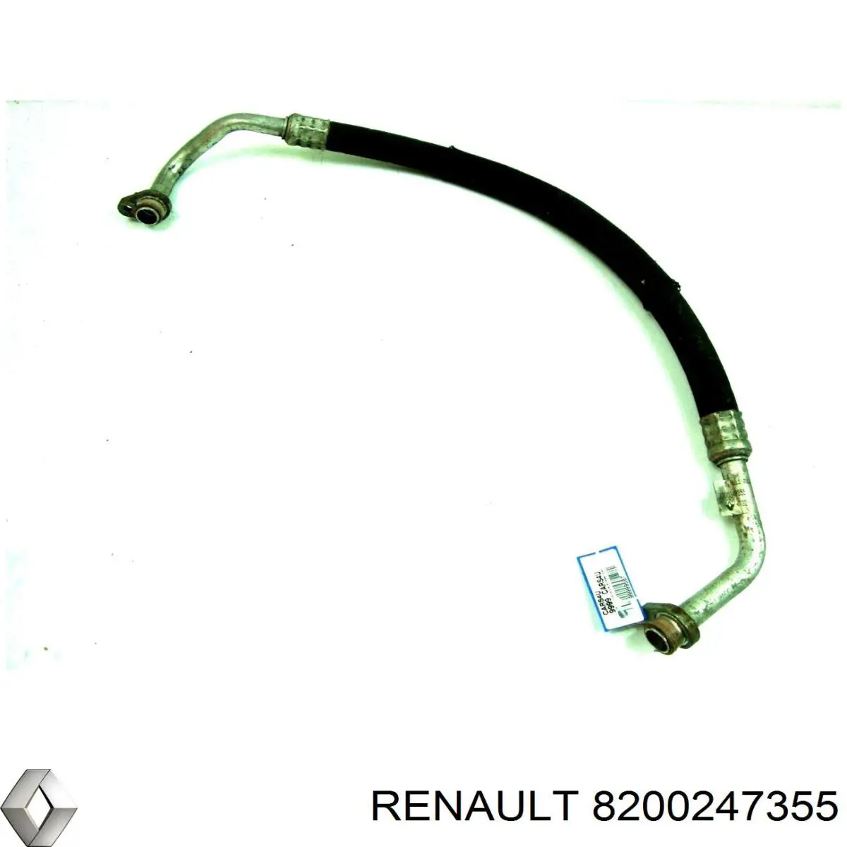Шланг кондиціонера, від випарника до компресора Renault Megane 2 (BM0, CM0) (Рено Меган)