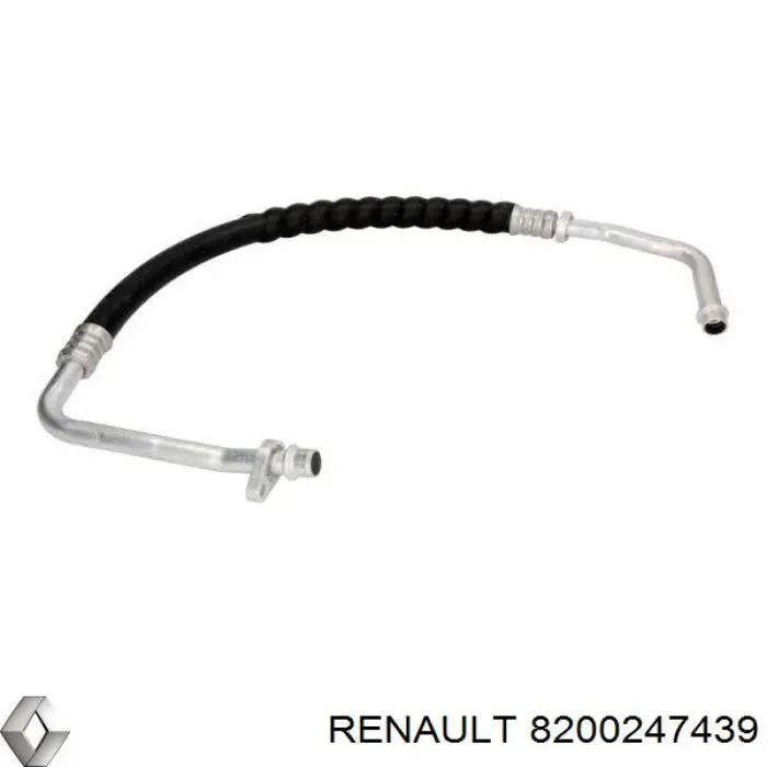 8200247439 Renault (RVI) Шланг кондиціонера, від осушувача до компресора