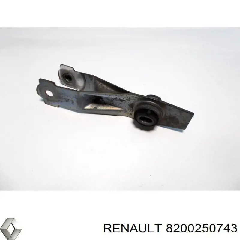 Кронштейн подушки (опори) двигуна, правої 8200250743 Renault (RVI)