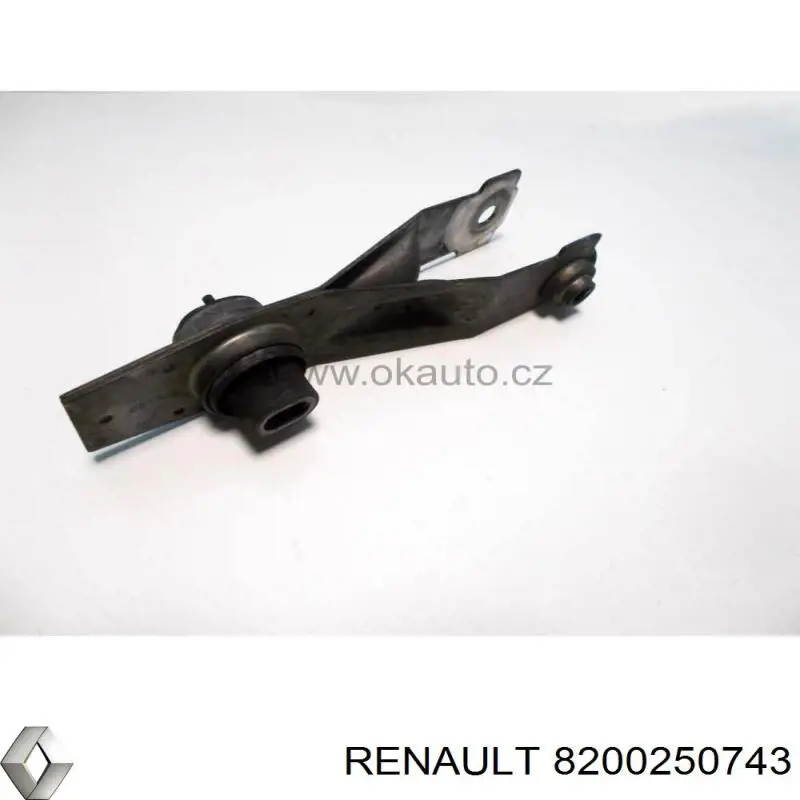 Кронштейн подушки (опори) двигуна, правої Renault (RVI) 8200250743 ціна, від 18.72 USD