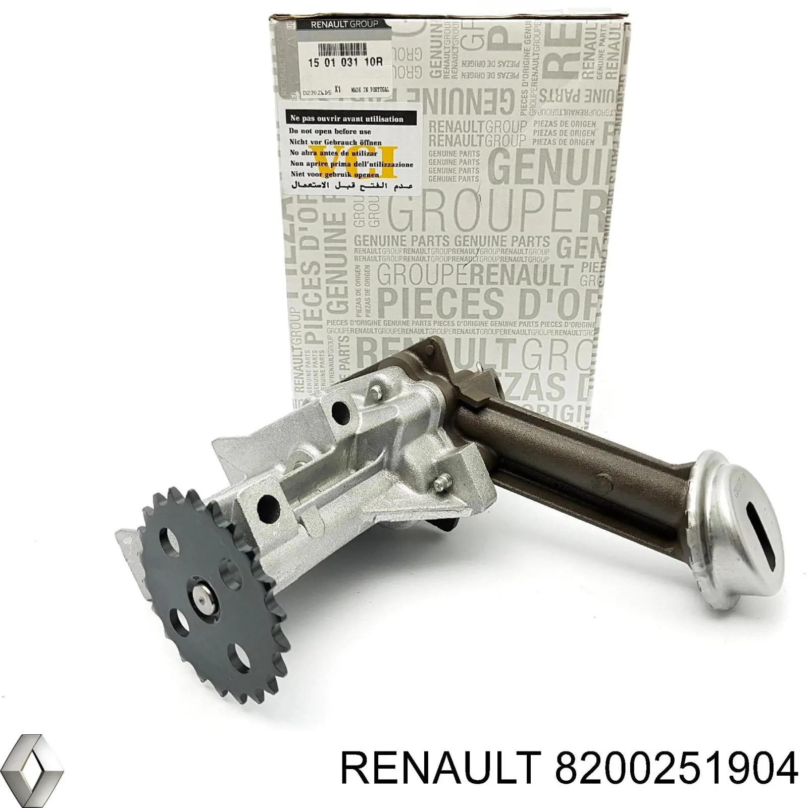 Масляний насос 8200042041 Renault (RVI)