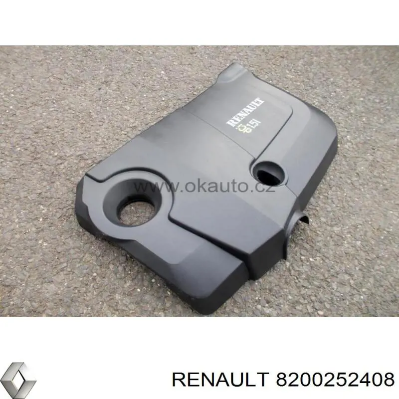 Кришка двигуна декоративна Renault (RVI) 8200252408 ціна, від 23.11 USD