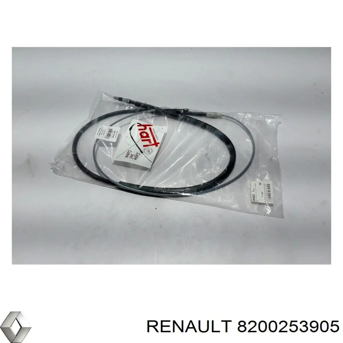 Трос ручного гальма задній, правий/лівий Renault (RVI) 8200253905 ціна, від 9.81 USD