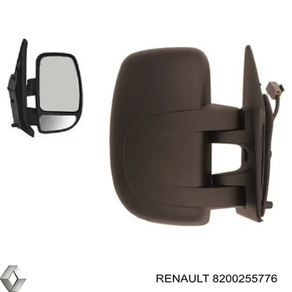 8200255776 Renault (RVI) дзеркало заднього виду, праве