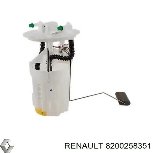 Модуль паливного насосу, з датчиком рівня палива Renault Master 2 (CD, HD, U0D) (Рено Мастер)