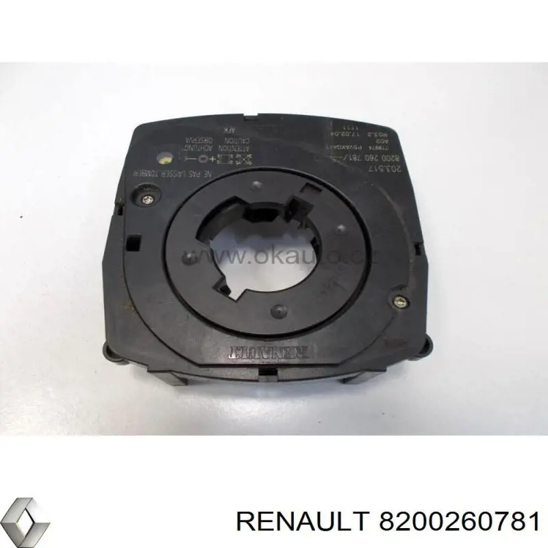 8200260781 Renault (RVI) датчик кута повороту кермового колеса