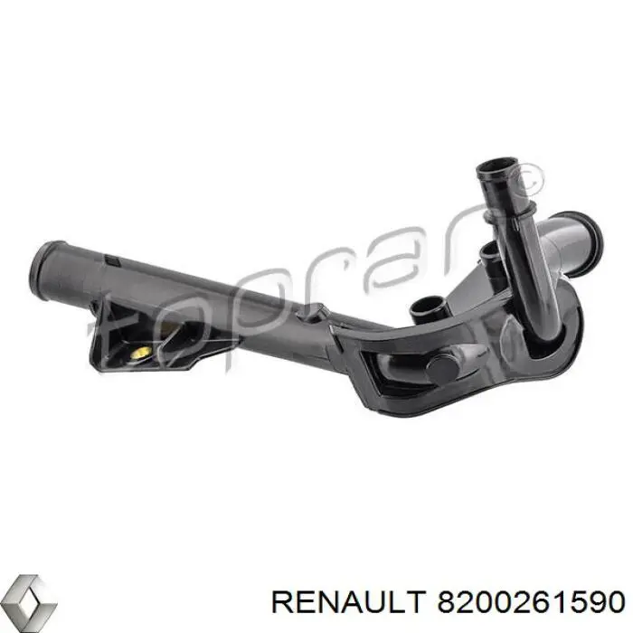 Купити 8200261590 Renault (RVI) Фланець системи охолодження (трійник)