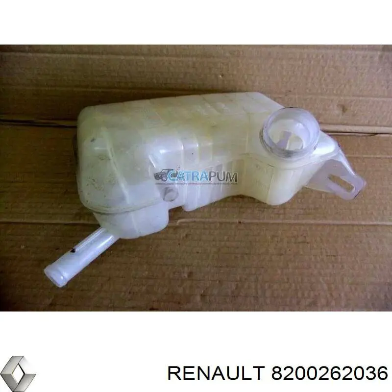 Бачок системи охолодження двигуна розширювальний Renault (RVI) 8200262036 ціна, від 7.05 USD