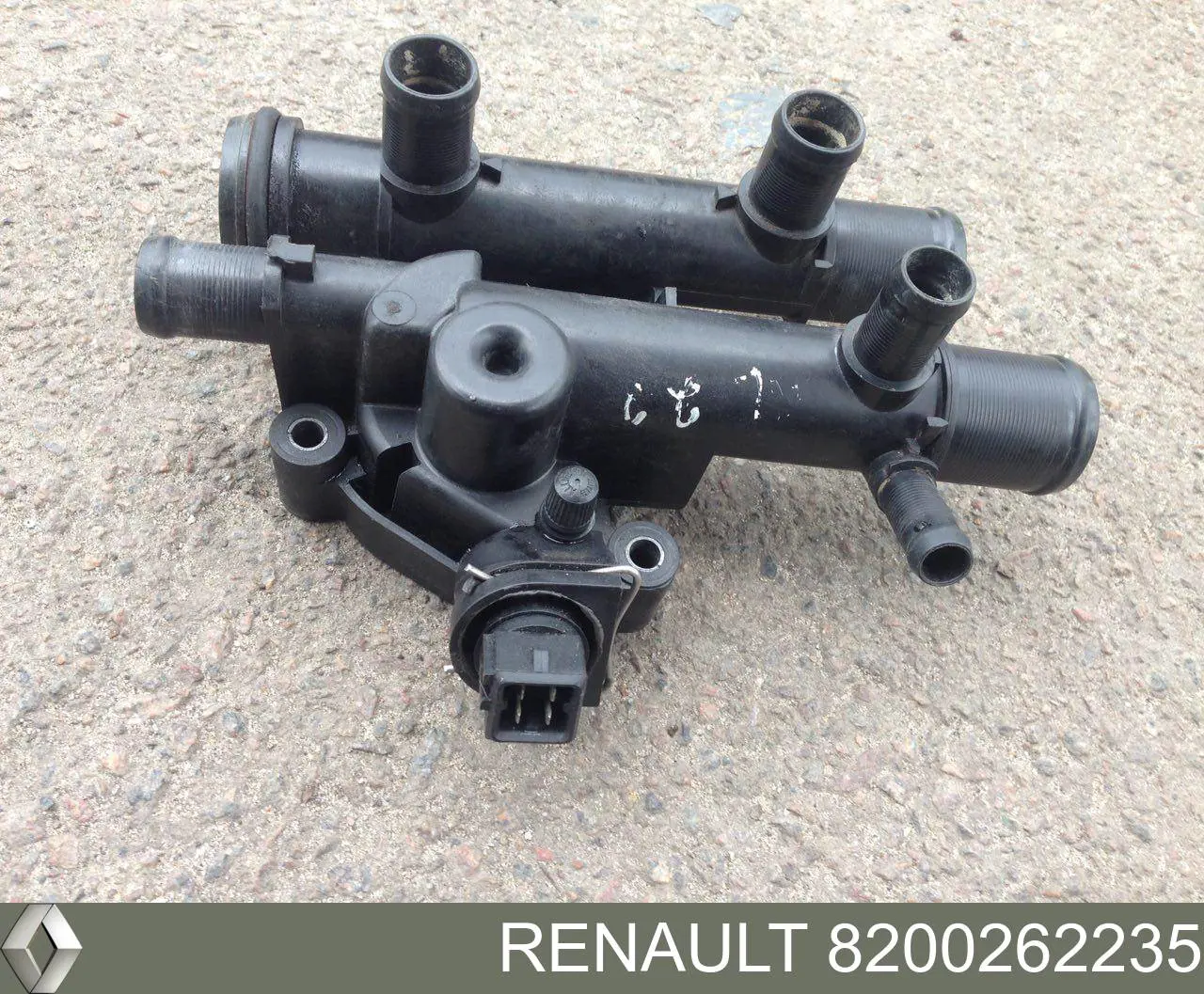 Кожух термостата Renault (RVI) 8200262235 ціна, від 18.87 USD