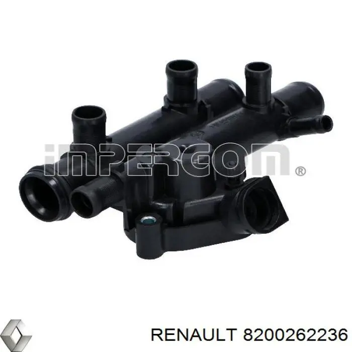 Купити 8200262236 Renault (RVI) Корпус термостата