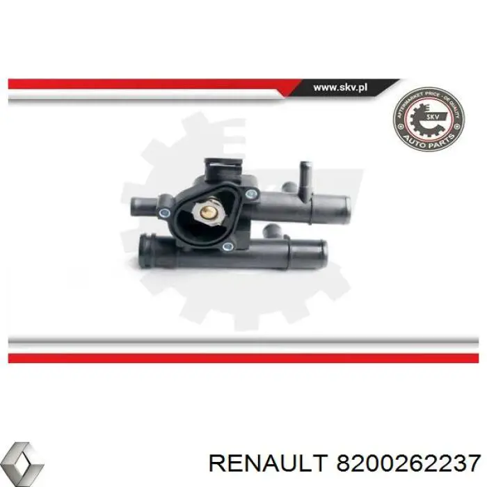 8200262237 Renault (RVI) корпус термостата