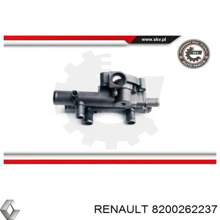 Купити 8200262237 Renault (RVI) Корпус термостата