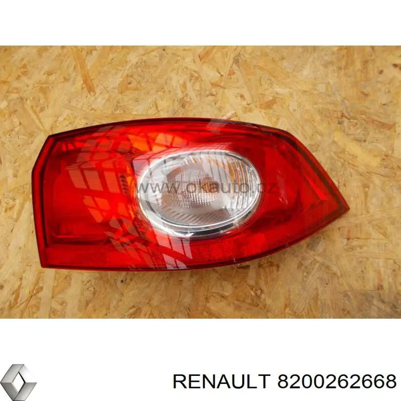 8200262668 Renault (RVI) ліхтар задній правий, зовнішній